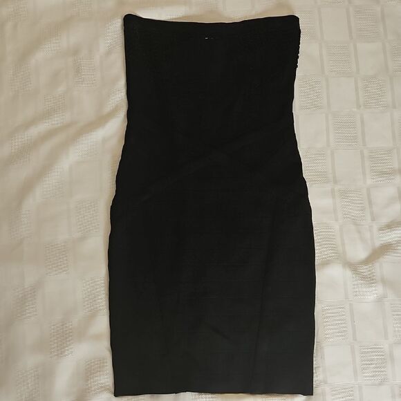 Marciano Black Sweetheart Bodycon Dress - Picture 15 of 16